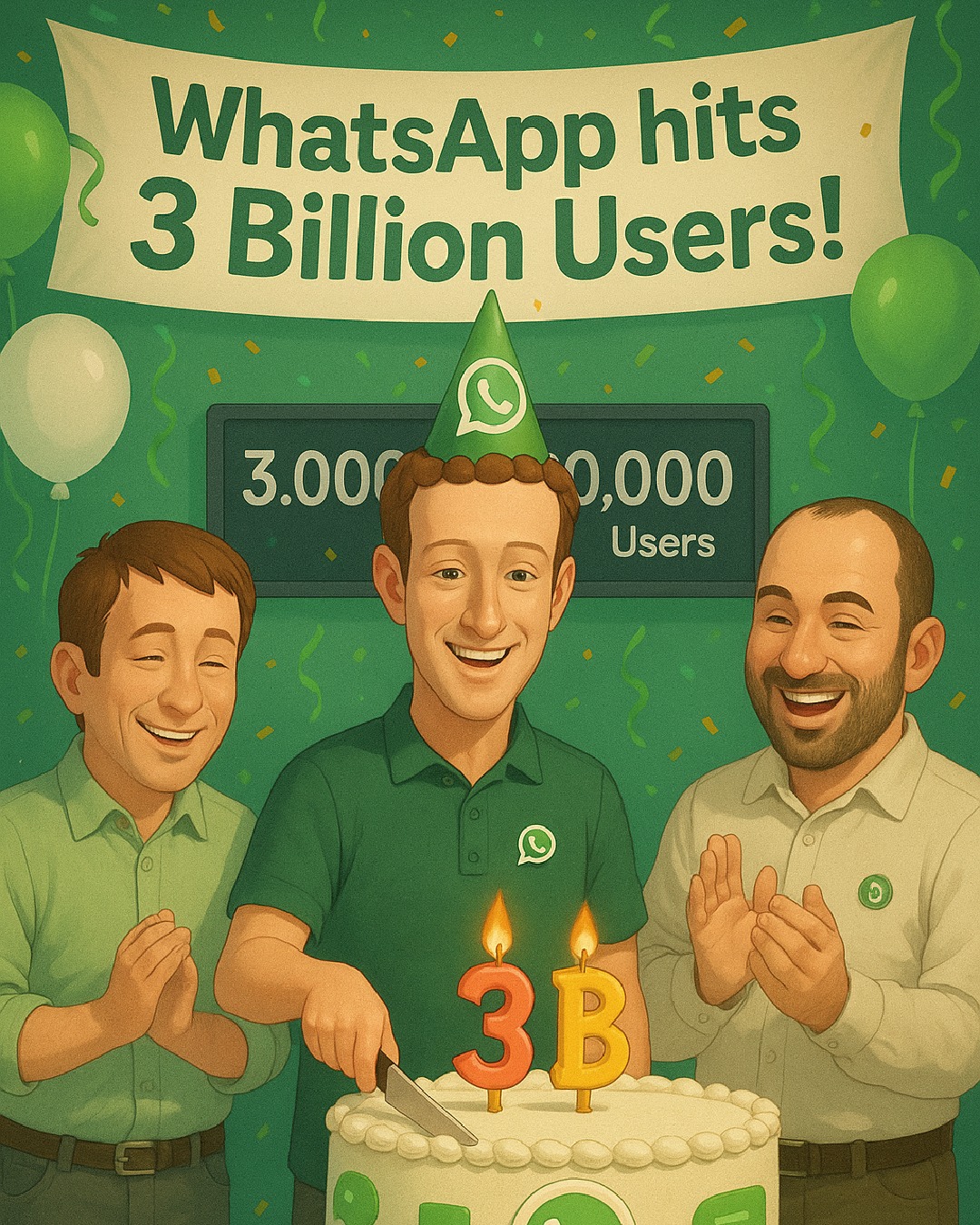 WhatsApp now connects 3 billion users, a milestone reflecting its influence in messaging.

Thanks to Meta’s strides in AI and business tools, WhatsApp not only enhances personal communication but also empowers businesses with robust AI features.

Looking to ride this wave? BotSpace, a Meta Business Partner, helps your business shine on WhatsApp with top-notch customer engagement, automation, and more.

Handle everyday tasks effortlessly while increasing conversions and maintaining a 98% message open rate.