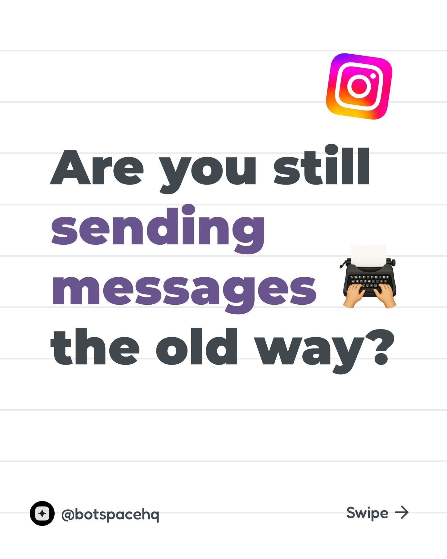 👇 Comment “START” to get started with BotSpace! ✅